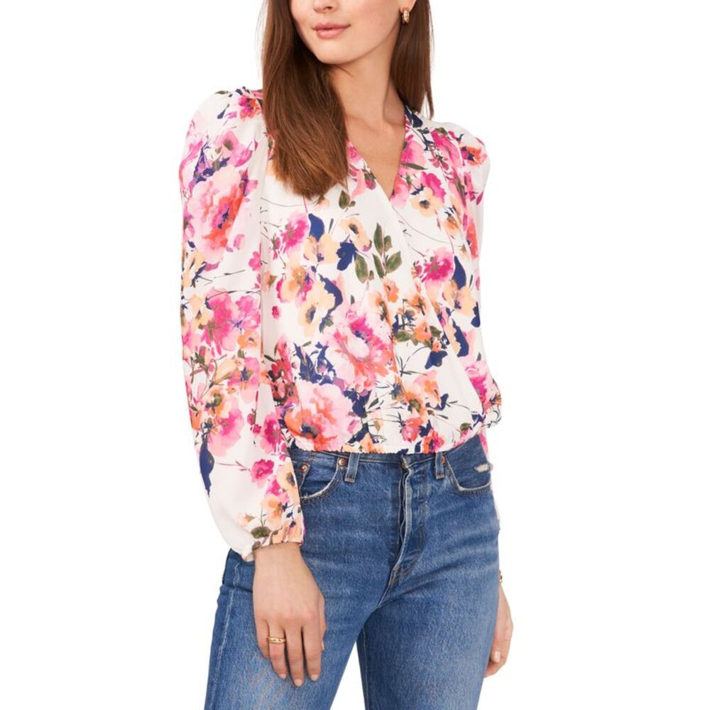 Sam Jess Petite Puff Sleeve Top